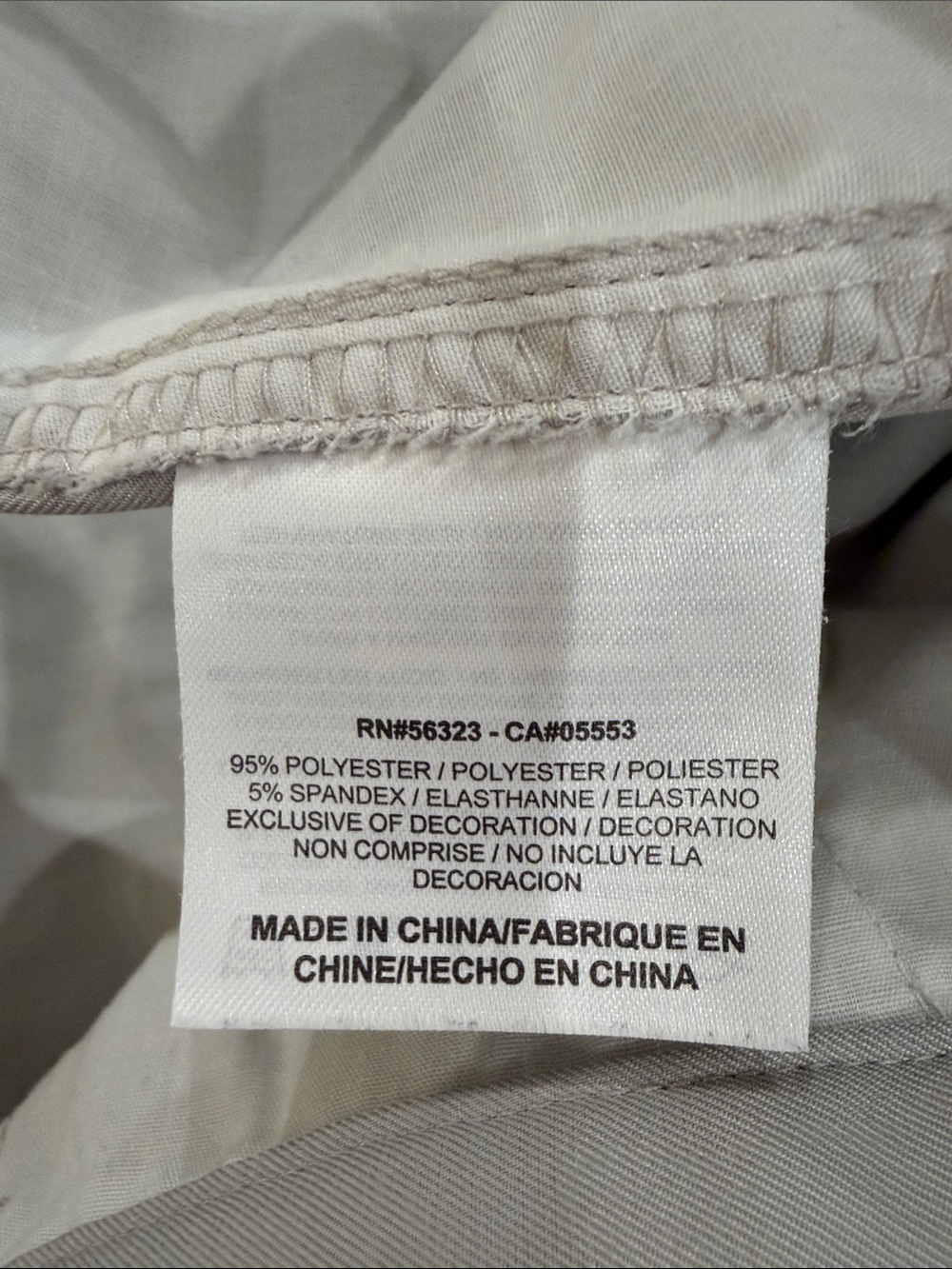 Nike Light Grey Men's Performance Golf Pants - Picture 7 of 9